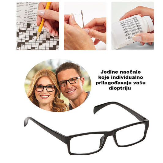 Okulary unisex 2 SZTUKI