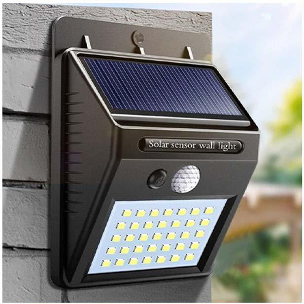 Lampa solarna LED z czujnikiem