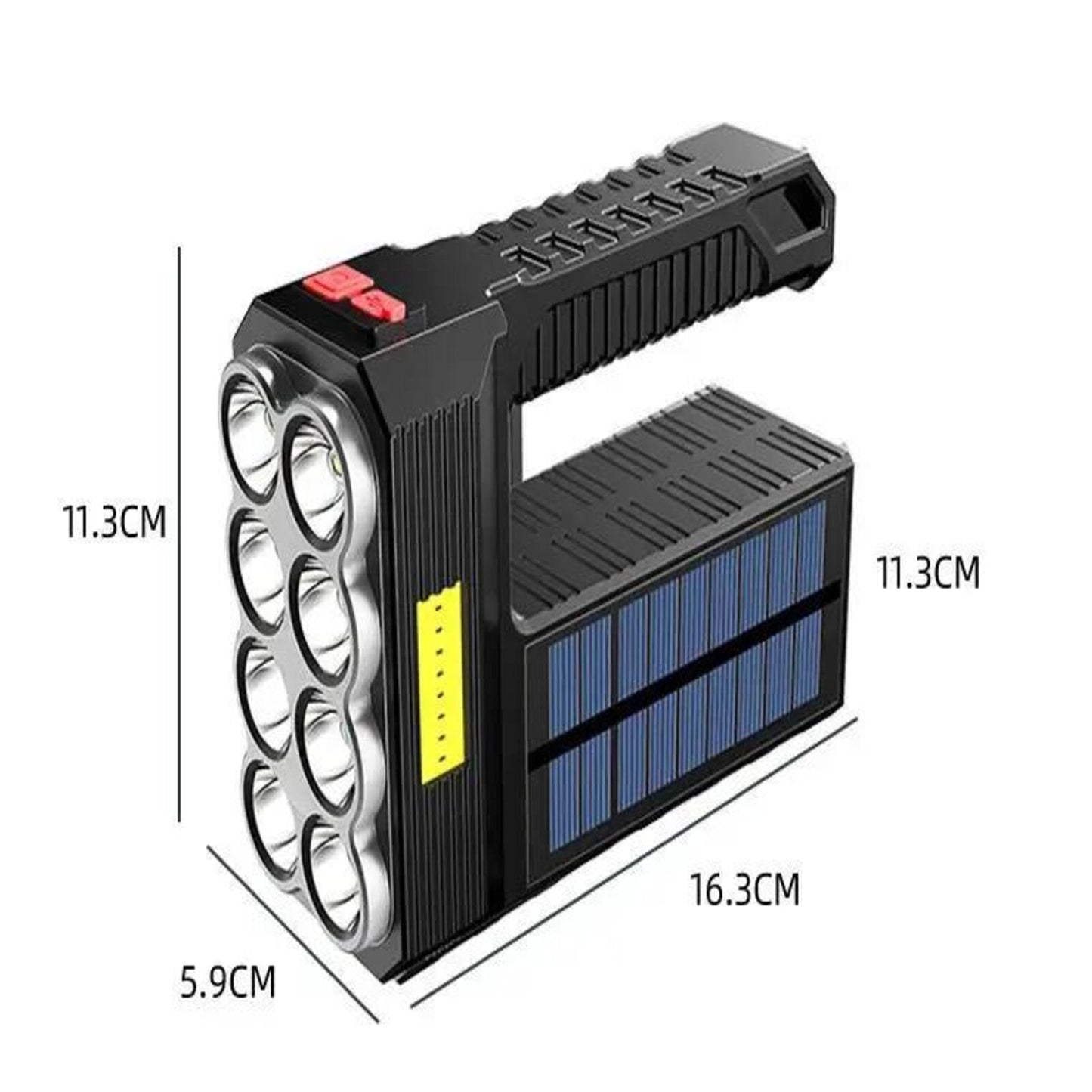 SOLARNA LAMPA RĘCZNA 2w1