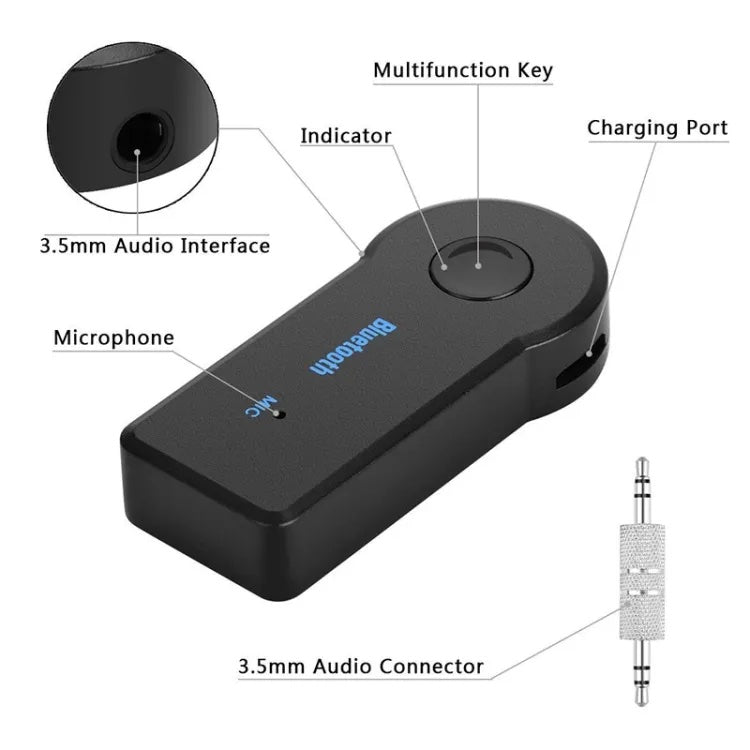 ODBIORNIK BLUETOOTH AUX DO AUTO